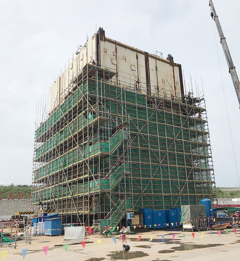 荣成核电国和一号CA01 CA20安装