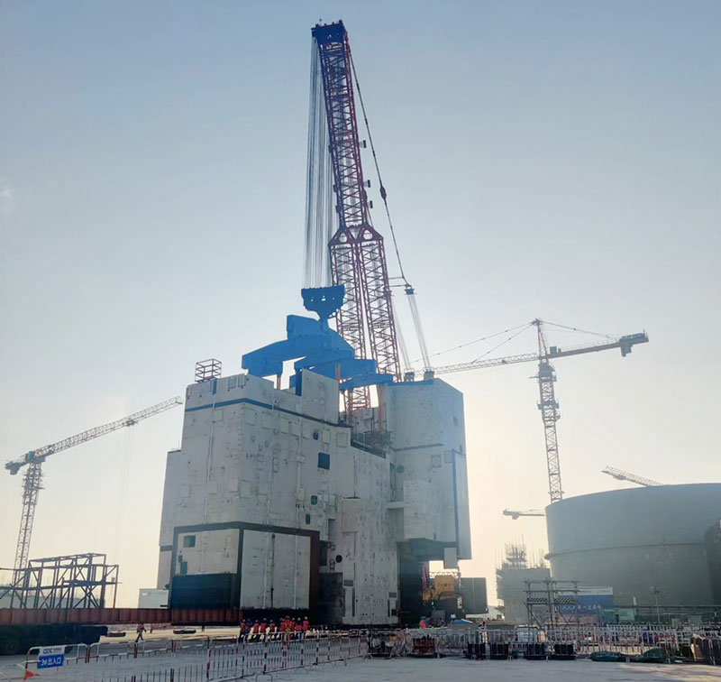 荣成核电国和一号CA01 CA20安装