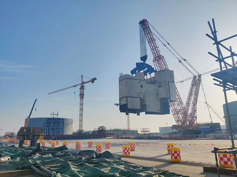荣成核电国和一号CA01 CA20安装