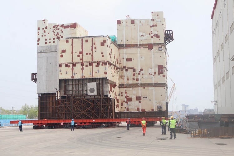 徐大堡核电站2CA01安装完成