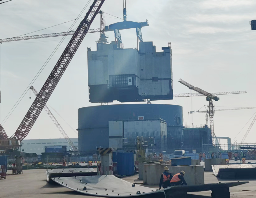 徐大堡核电站2CA01安装完成